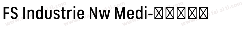 FS Industrie Nw Medi字体转换